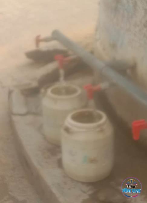 खबर का असर: 21 दिन बाद सहड़ के मेघवाल मोहल्ले में पेयजल व्यवस्था सुचारू